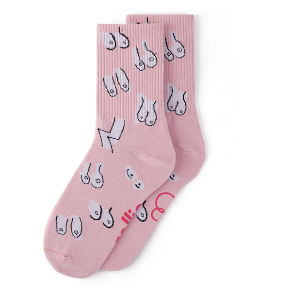 Titty Committee Pink Socks
