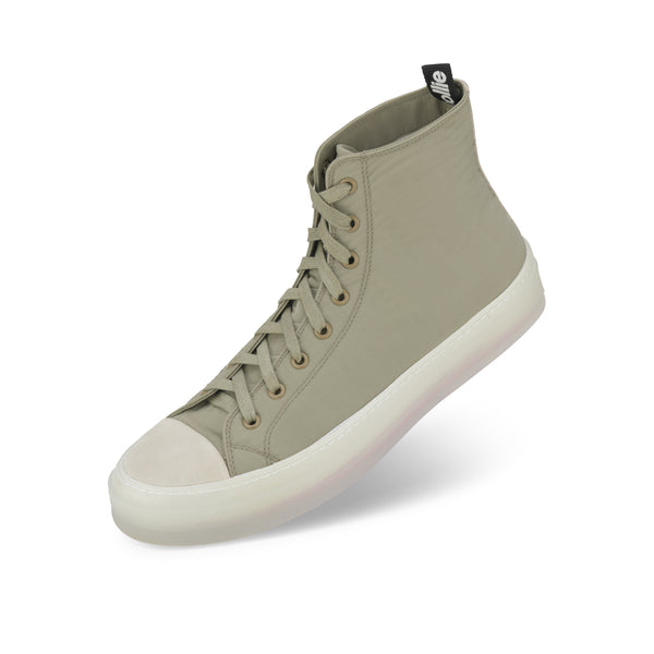 Ranger Mens High Top Sneaker Light Khaki
