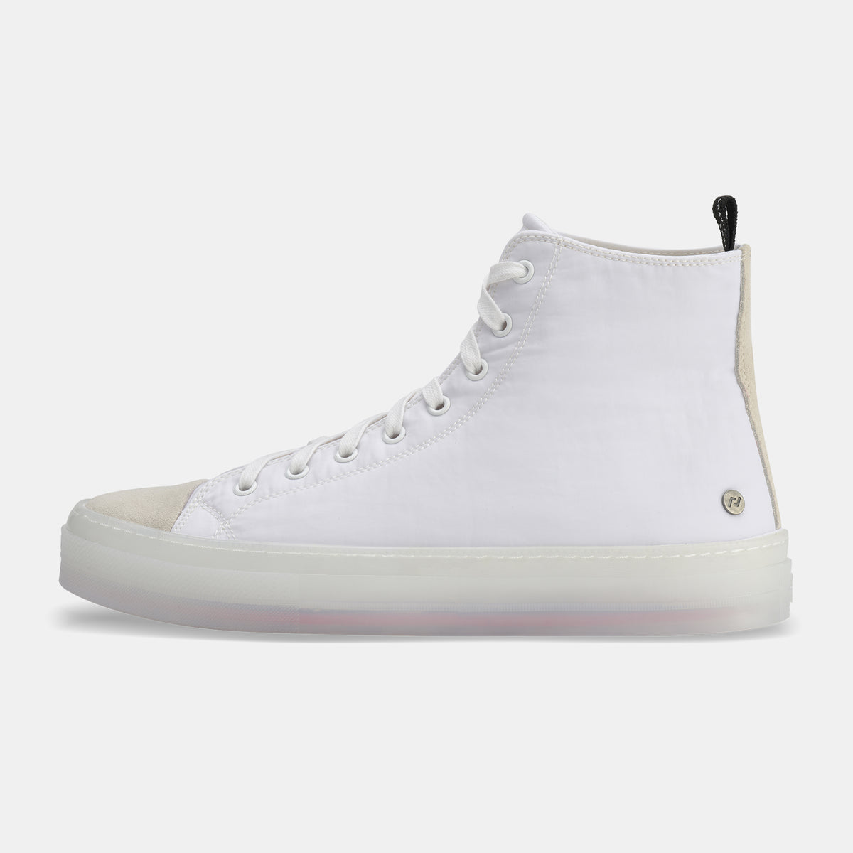 Ranger Mens High Top Sneaker White