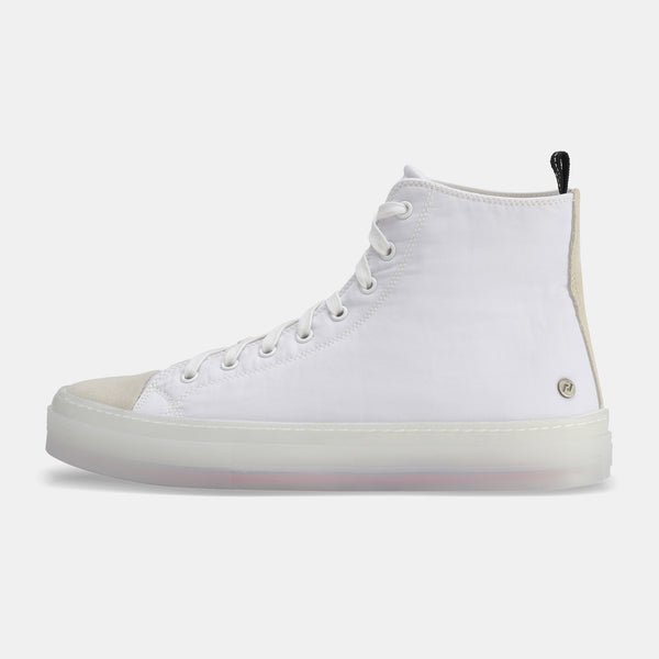 Ranger Mens High Top Sneaker White