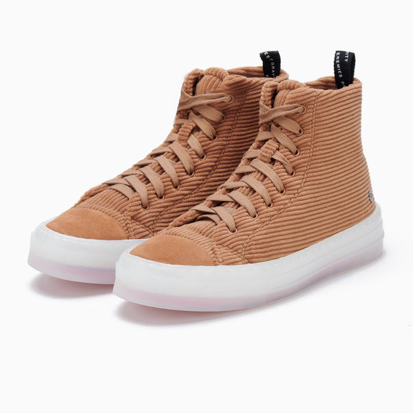 Ranger High Top Sneaker Cognac Cord