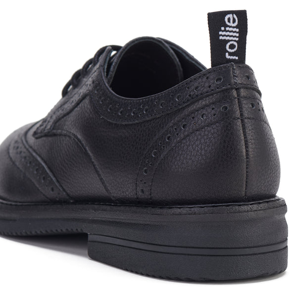 Brogue Rise All Black Tumble
