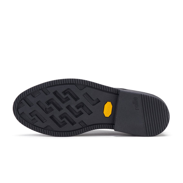 Brogue Rise All Black Tumble