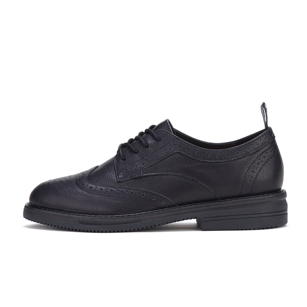 Brogue Rise All Black Tumble