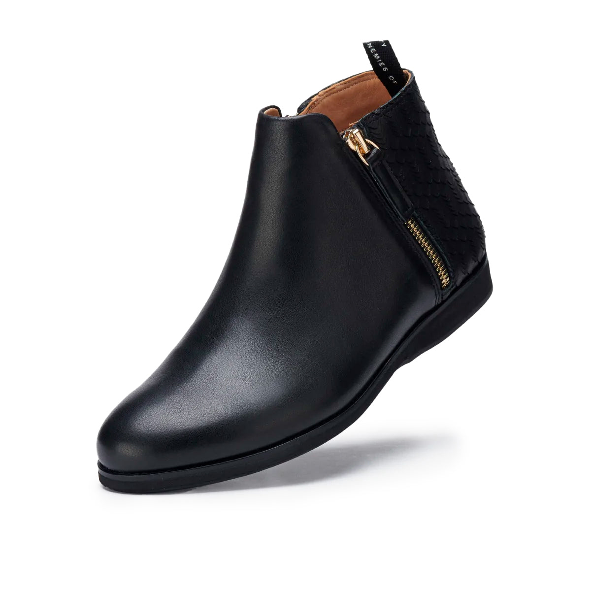 Side Zip Black / Geo / Black Sole